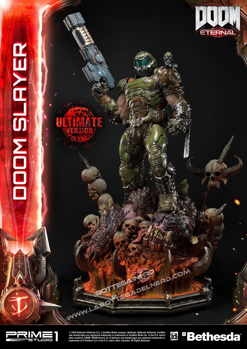 Doom Eternal - Statua Doom Slayer ULTIMATE 110cm - immagine 5