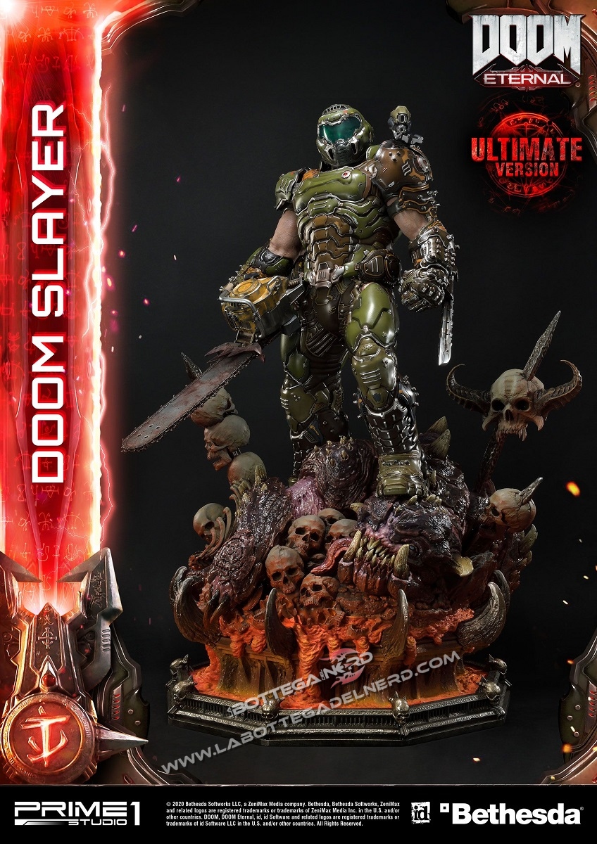 Doom Eternal - Statua Doom Slayer ULTIMATE 110cm - immagine 2