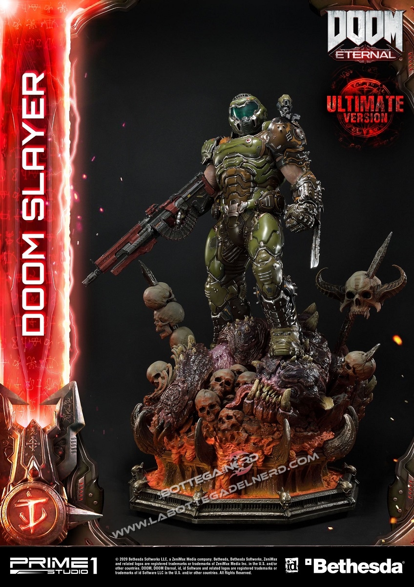 Doom Eternal - Statua Doom Slayer ULTIMATE 110cm - immagine 3