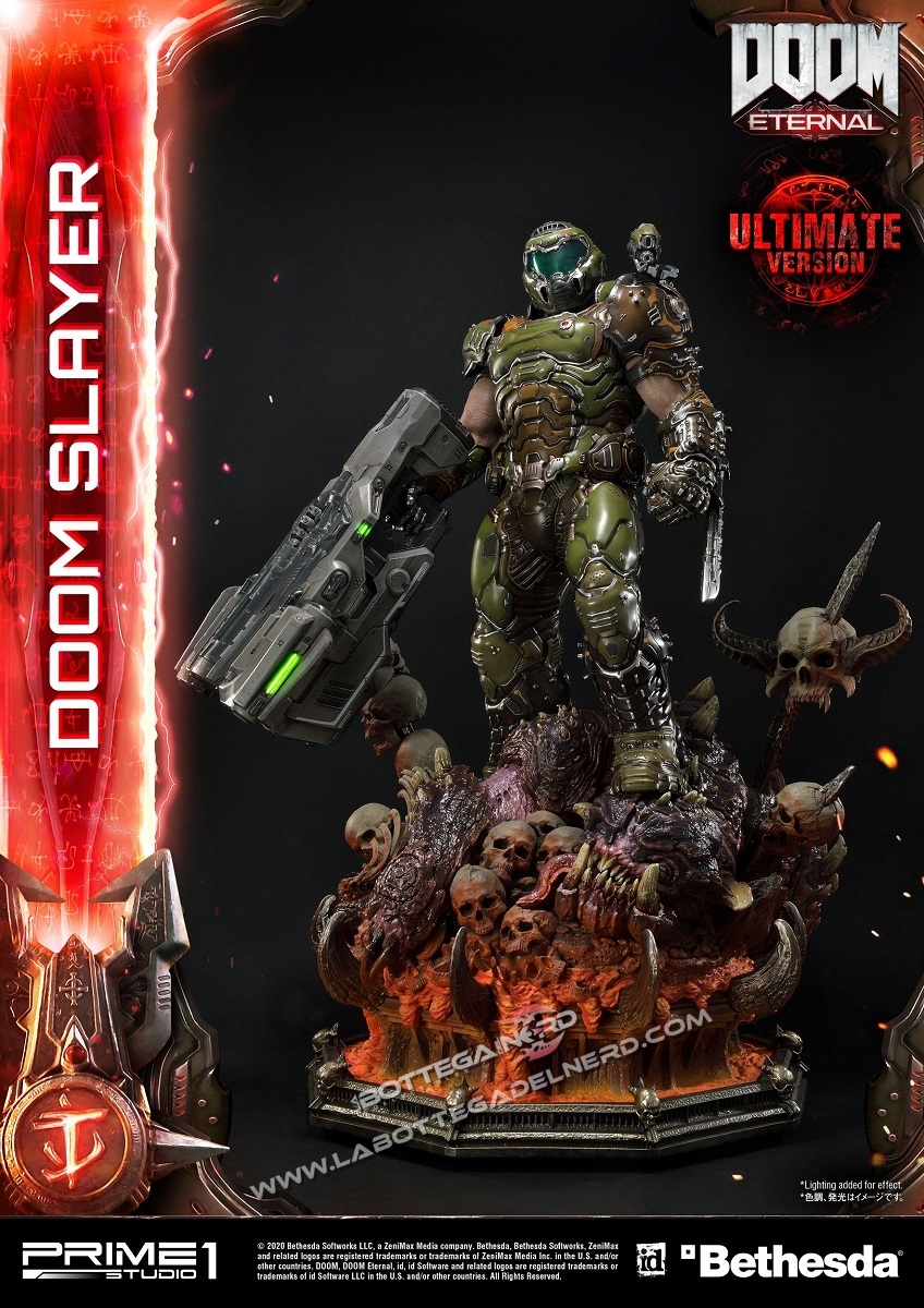 Doom Eternal - Statua Doom Slayer ULTIMATE 110cm - immagine 6