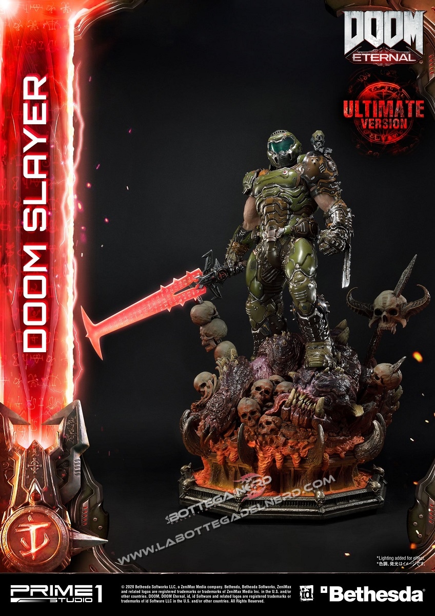 Doom Eternal - Statua Doom Slayer ULTIMATE 110cm - immagine 4