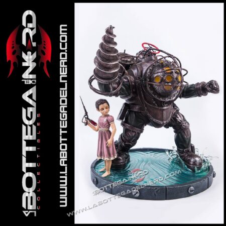 BioShock - Statue 1/4 Big Daddy - Bouncer and Little Sister 51cm