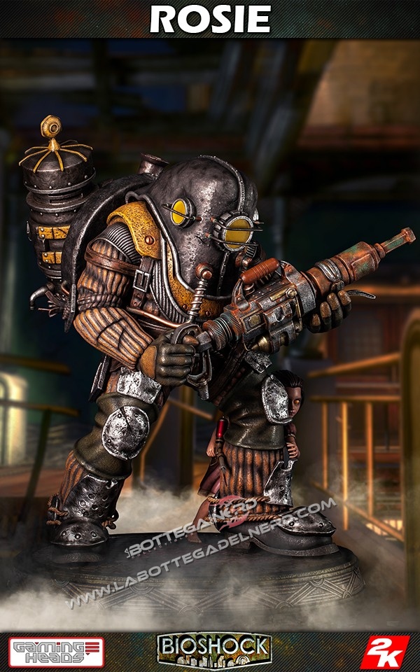 Bioshock - Big Daddy - Rosie 1:4 Statua 53cm - immagine 6