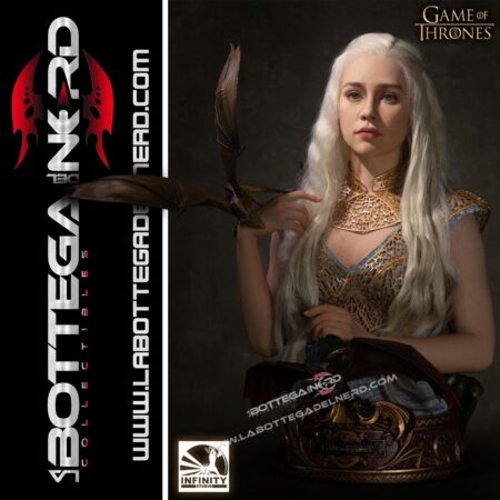 Game of Thrones - Busto 1/1 Mother of Dragons Daenerys Targaryen 75cm