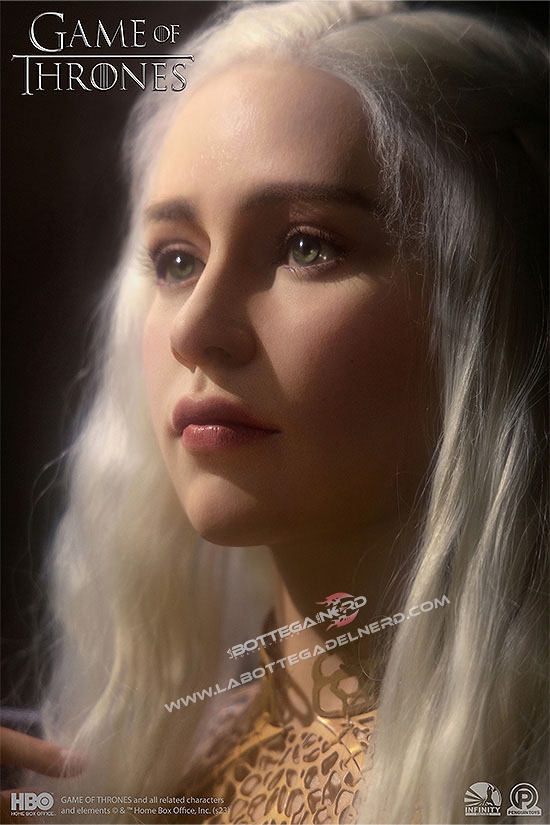 Game of Thrones - Busto 1/1 Mother of Dragons Daenerys Targaryen 75cm - immagine 2