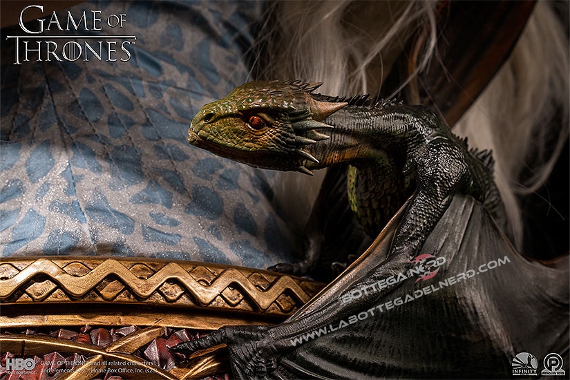 Game of Thrones - Busto 1/1 Mother of Dragons Daenerys Targaryen 75cm - immagine 6