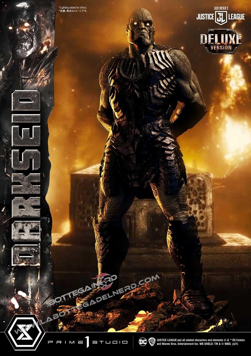 Zack Snyder's Justice League - Masterline Statue Darkseid Deluxe Bonus 105cm - immagine 6