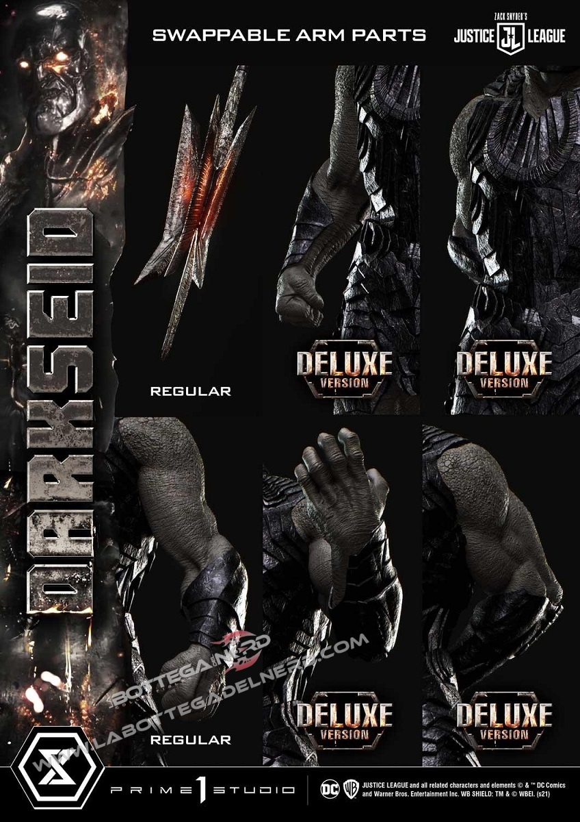 Zack Snyder's Justice League - Masterline Statue Darkseid Deluxe Bonus 105cm - immagine 10