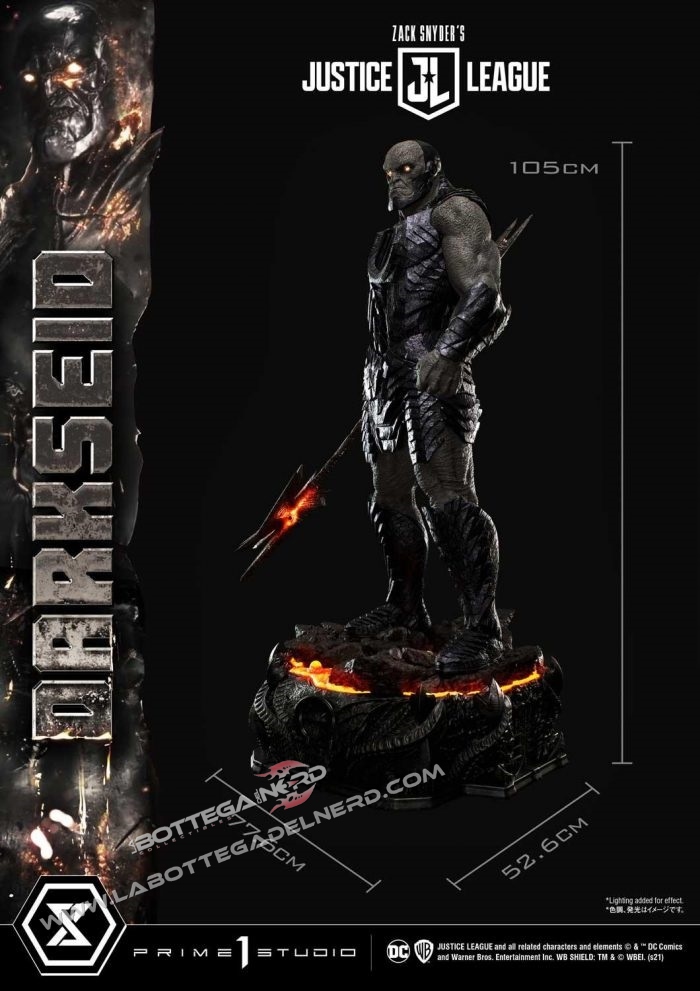 Zack Snyder's Justice League - Masterline Statue Darkseid Deluxe Bonus 105cm - immagine 7