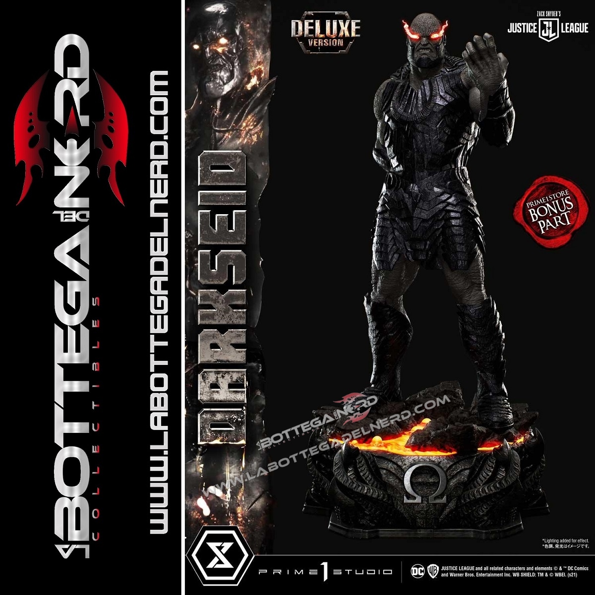 Zack Snyder's Justice League - Masterline Statue Darkseid Deluxe Bonus 105cm