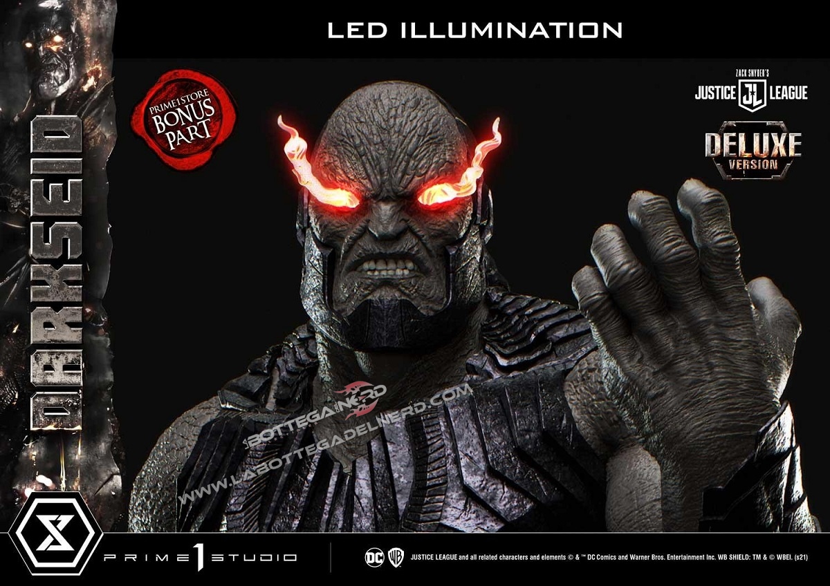Zack Snyder's Justice League - Masterline Statue Darkseid Deluxe Bonus 105cm - immagine 2
