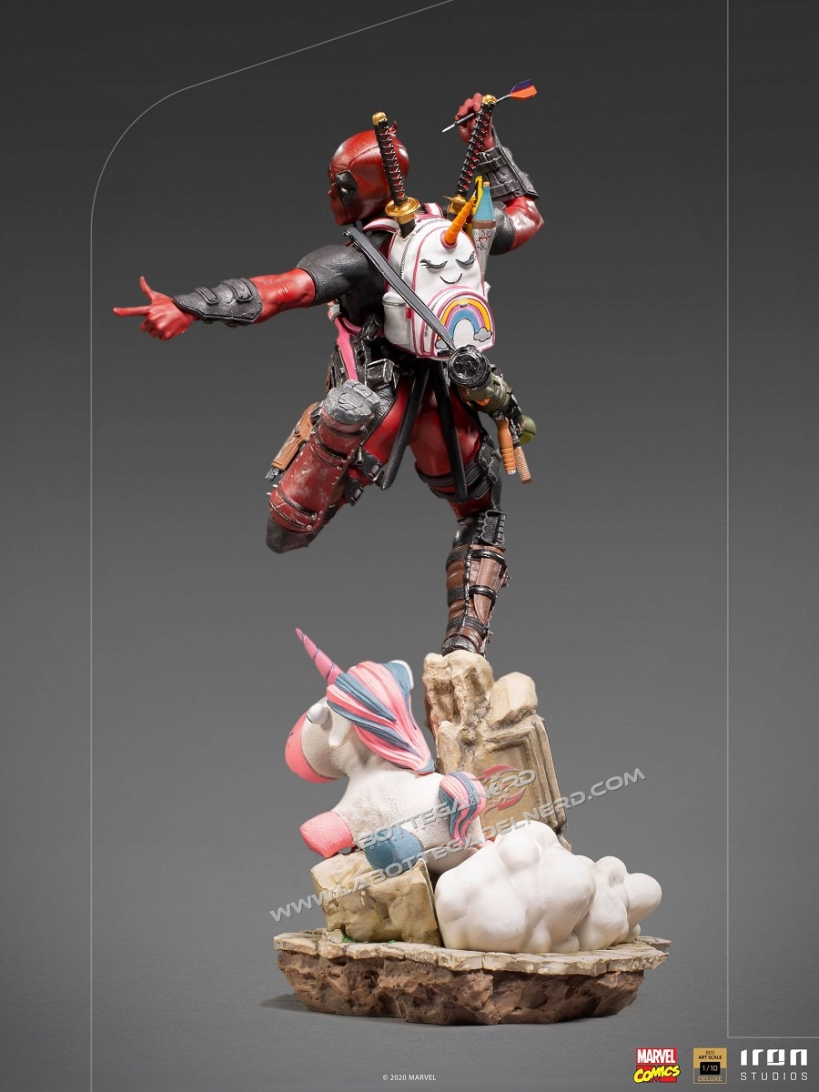 Marvel Comics - Deluxe BDS Art Scale Statua 1/10 Deadpool 24cm - immagine 4