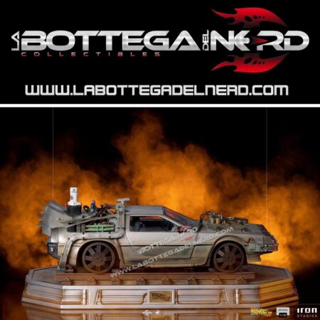 Back to the Future III - Art Scale Statue 1/10 DeLorean 57cm