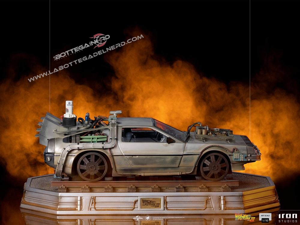 Back to the Future III - Art Scale Statue 1/10 DeLorean 57cm - immagine 2