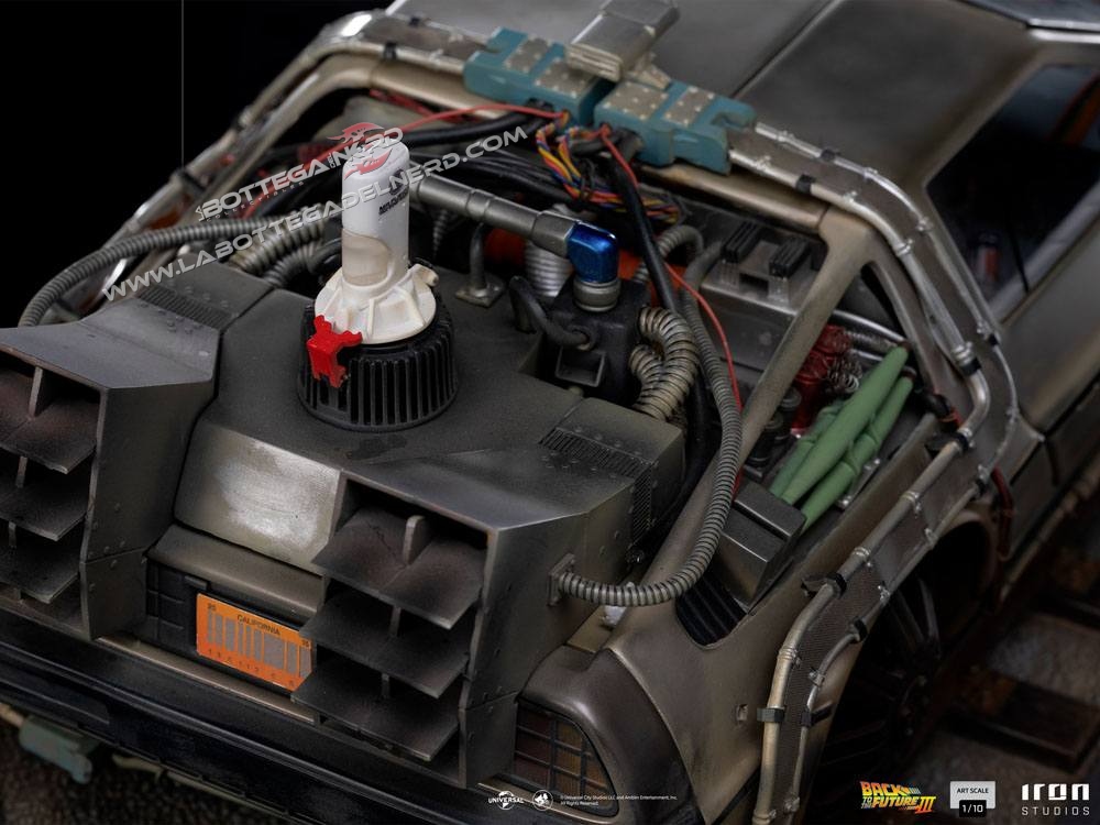 Back to the Future III - Art Scale Statue 1/10 DeLorean 57cm - immagine 10