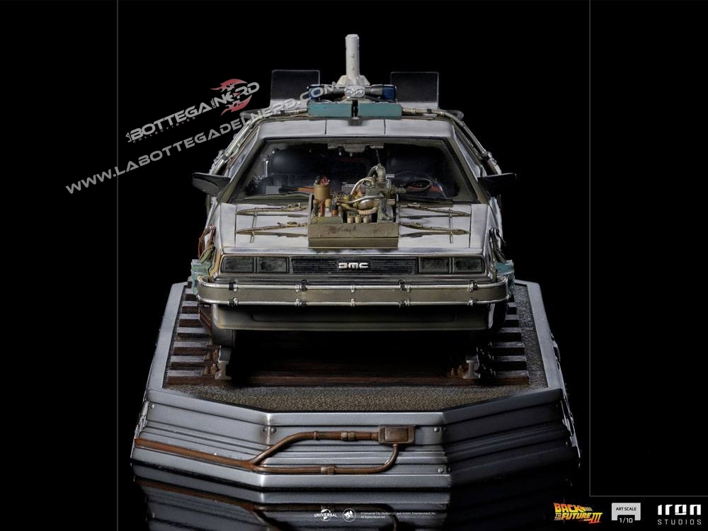 Back to the Future III - Art Scale Statue 1/10 DeLorean 57cm - immagine 8
