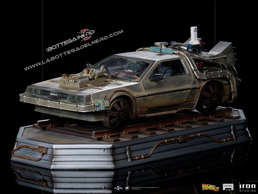 Back to the Future III - Art Scale Statue 1/10 DeLorean 57cm - immagine 7