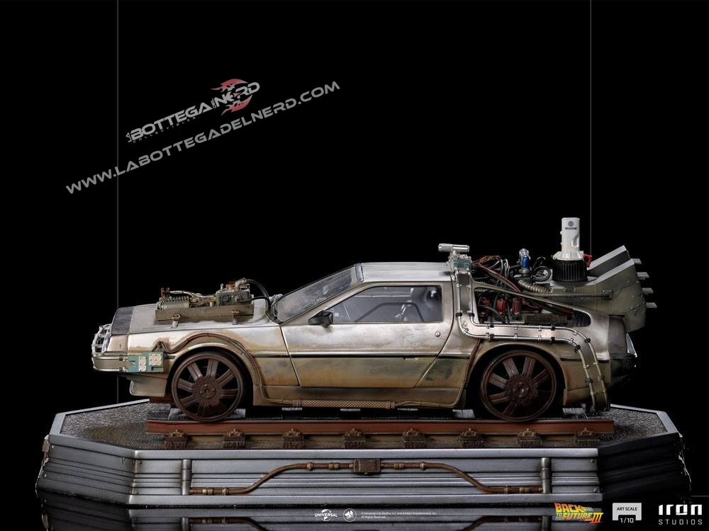 Back to the Future III - Art Scale Statue 1/10 DeLorean 57cm - immagine 6