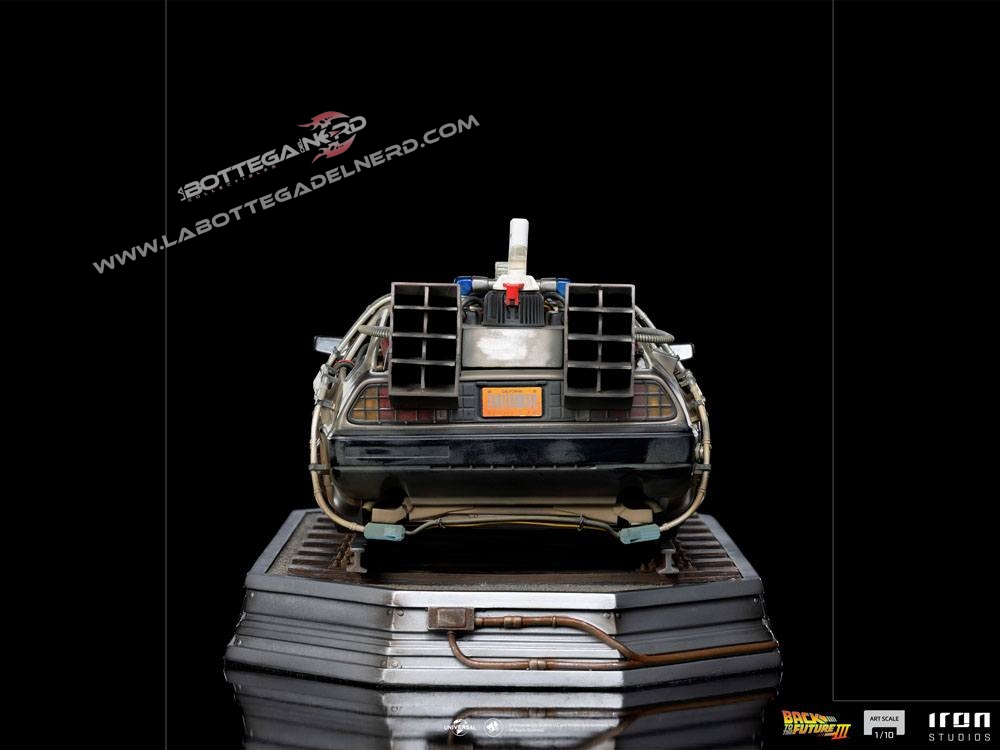 Back to the Future III - Art Scale Statue 1/10 DeLorean 57cm - immagine 5