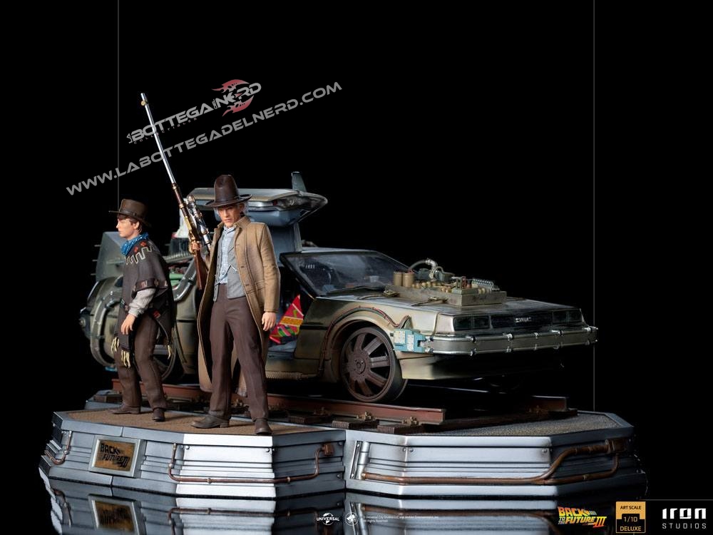 Back to the Future III - Art Scale Statues 1/10 Full Set Deluxe 57cm - immagine 6