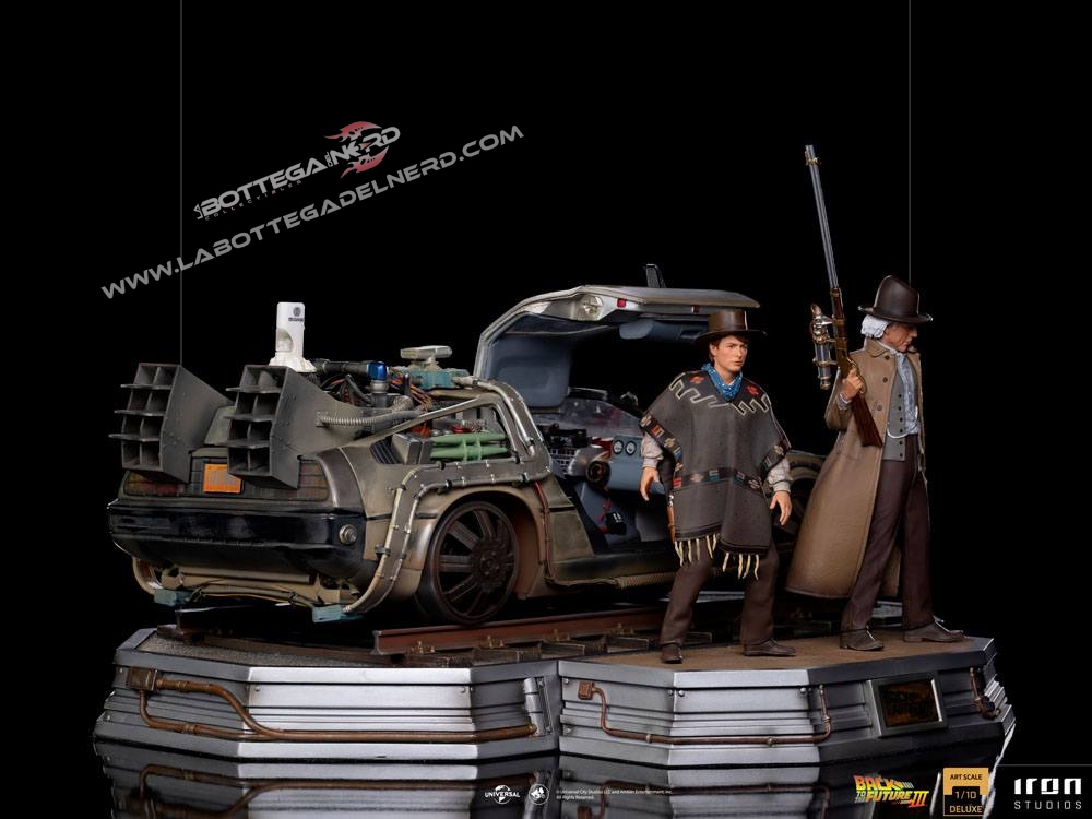 Back to the Future III - Art Scale Statues 1/10 Full Set Deluxe 57cm - immagine 5