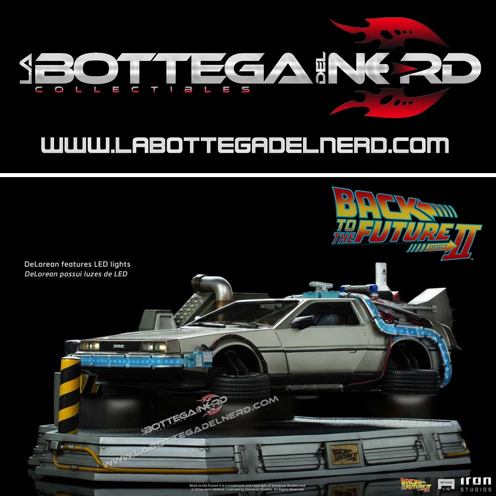 Back to the Future II - Art Scale Statue 1/10 DeLorean 58cm