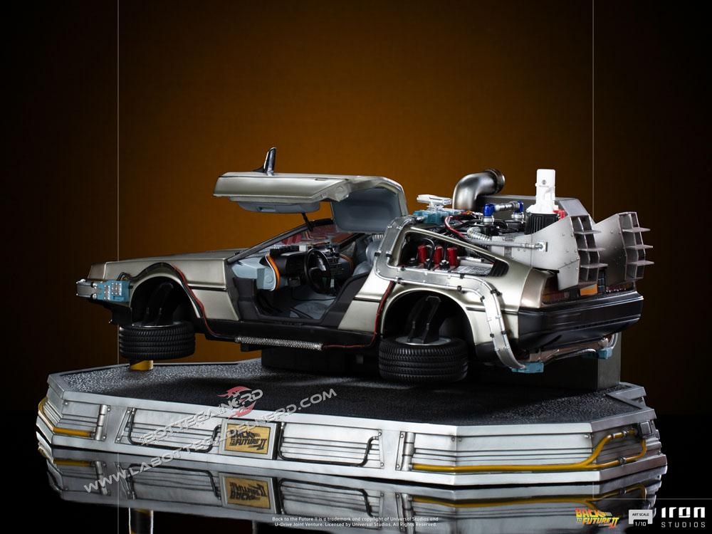 Back to the Future II - Art Scale Statue 1/10 DeLorean 58cm - immagine 3