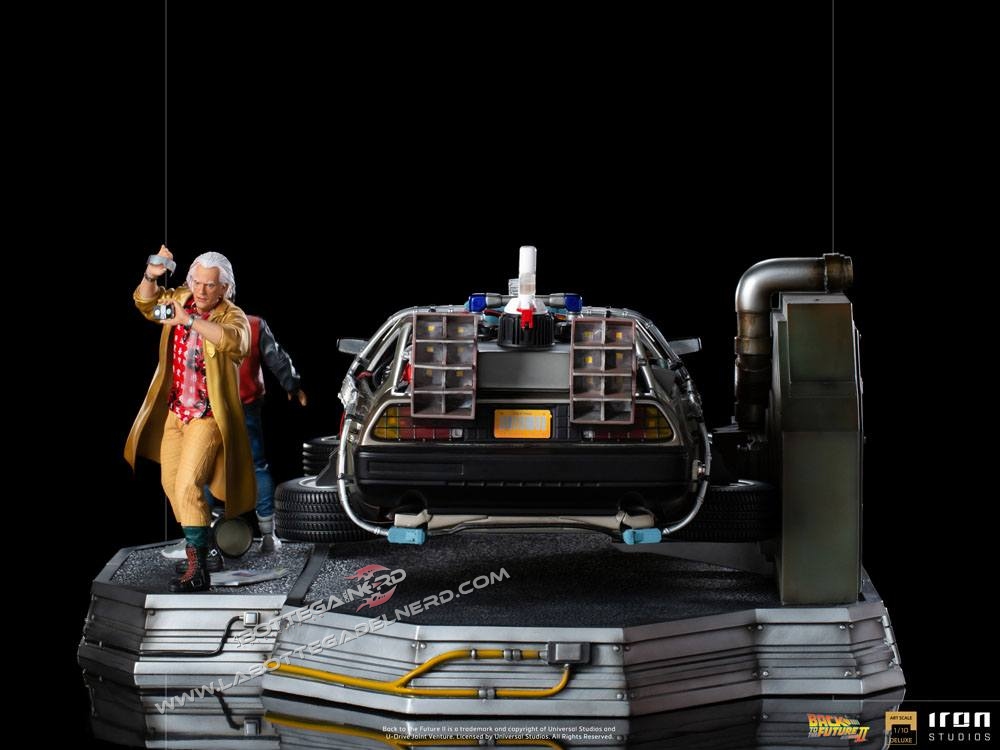 Back to the Future II - Art Scale Statue 1/10 DeLorean Deluxe 58cm - immagine 4