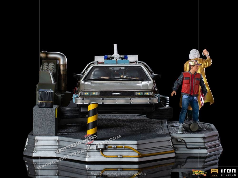 Back to the Future II - Art Scale Statue 1/10 DeLorean Deluxe 58cm - immagine 3