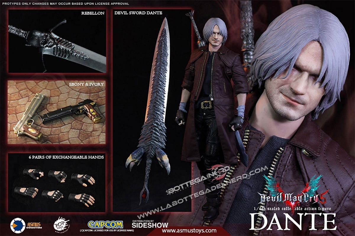 Devil May Cry 5 - Action Figure 1/6 Dante 31cm - immagine 7