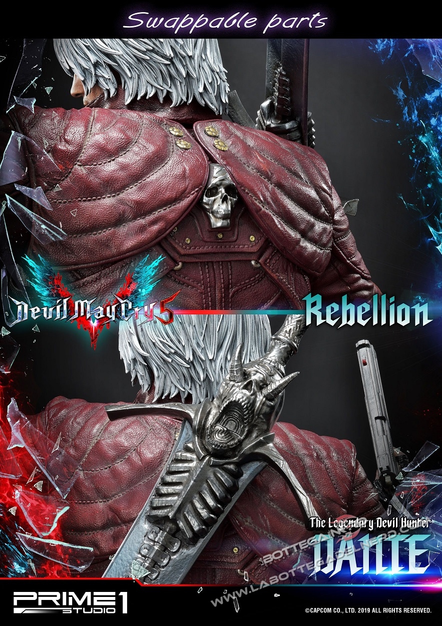 Devil May Cry 5 - Statua 1/4 Dante 74cm - immagine 6