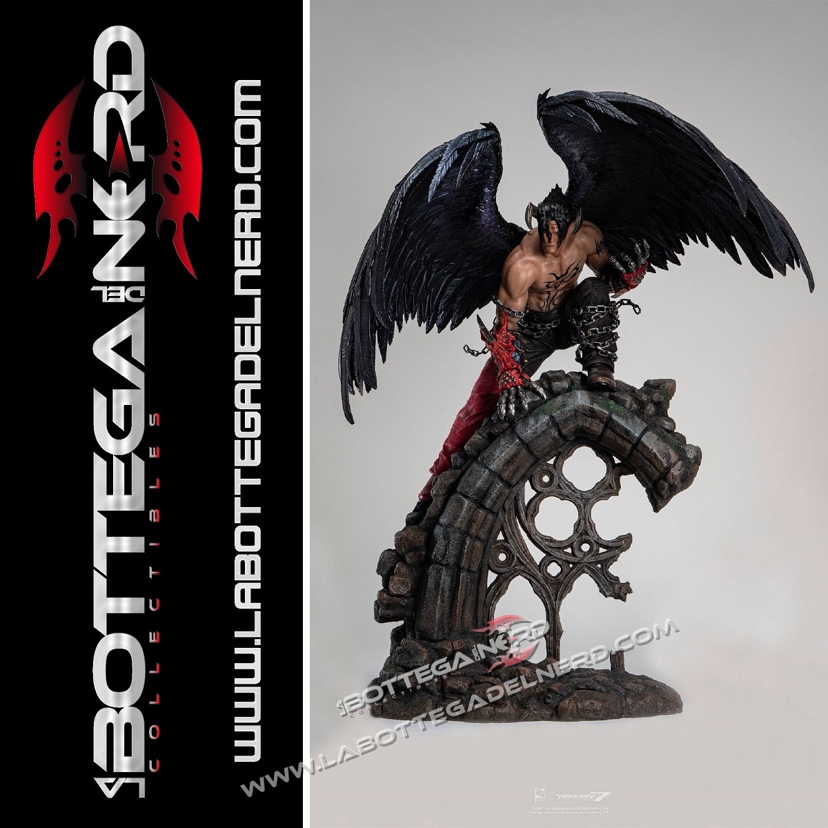 Tekken - Statua Tekken 1/4 Devil Jin 68cm