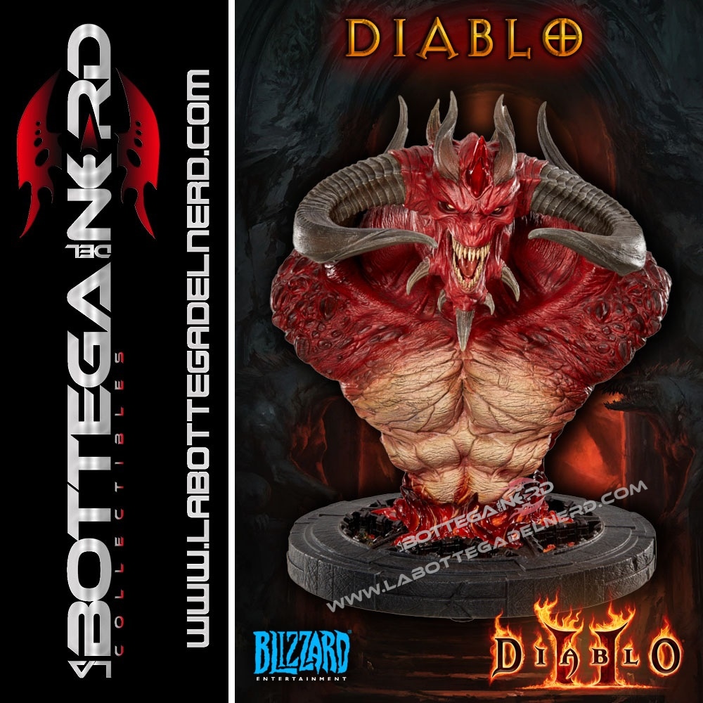BLIZZARD Diablo II - Lord of Terror Bust 20 th Anniversary 25cm