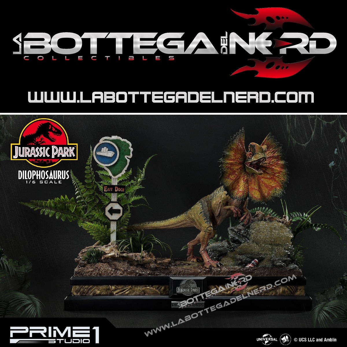 Dilophosaurus jurassic park