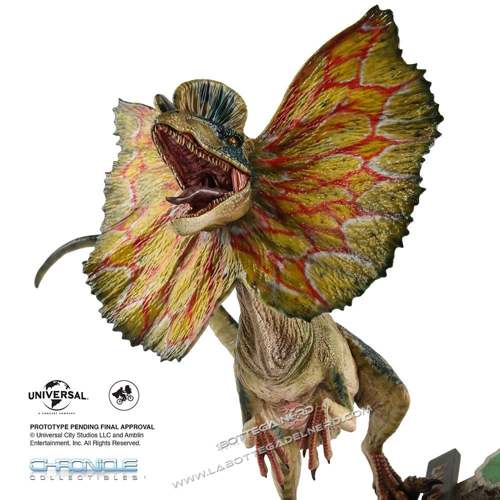 Jurassic Park - Statua Dilophosaurus 41cm - immagine 3
