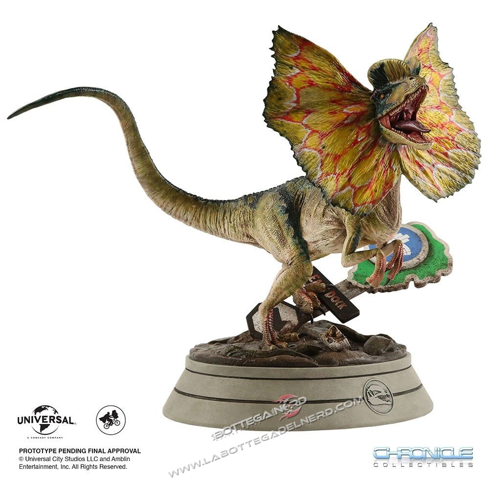 Jurassic Park - Statua Dilophosaurus 41cm - immagine 4
