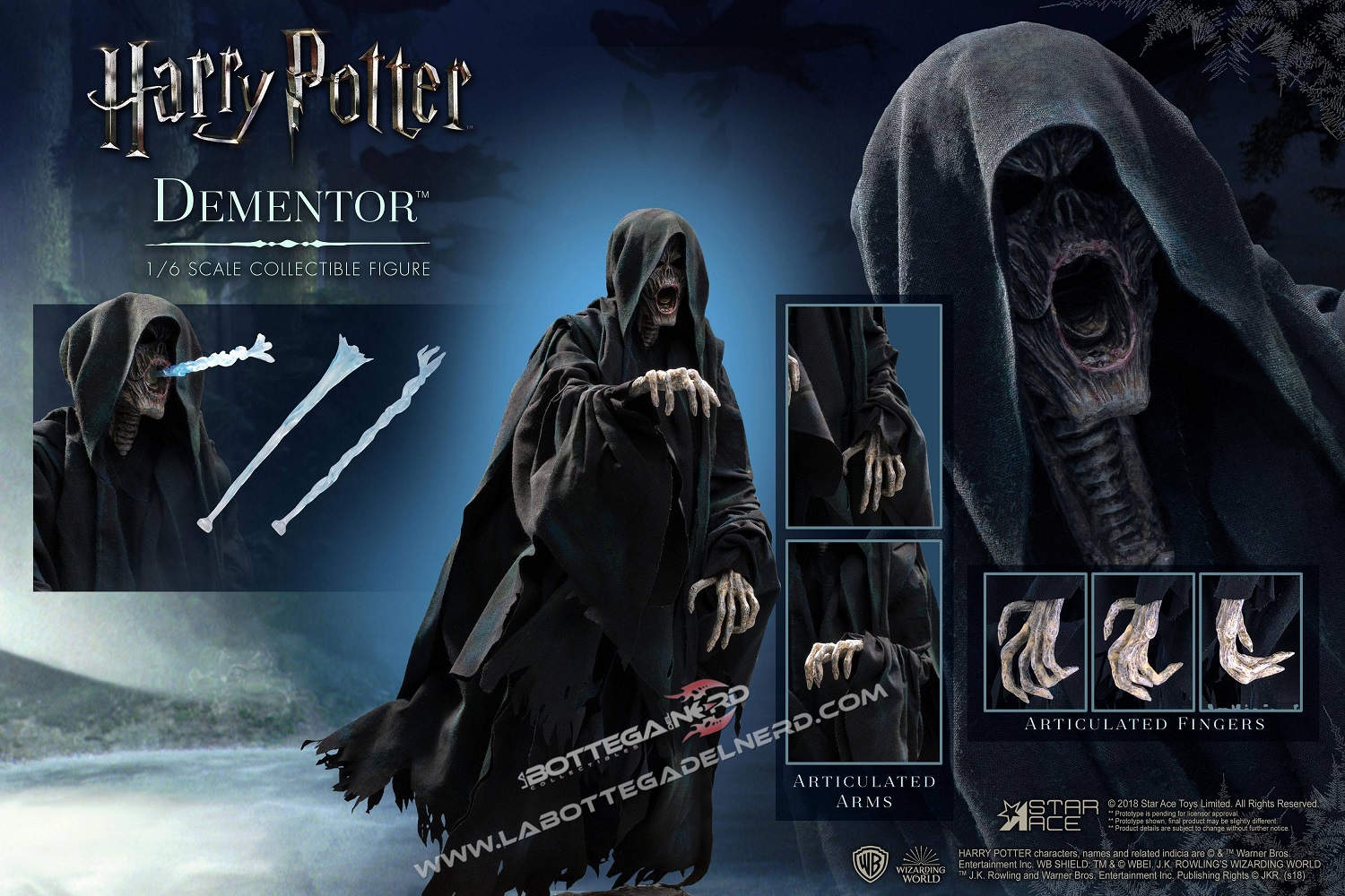 Harry Potter - Action Figure 1/6 Dementor - immagine 6