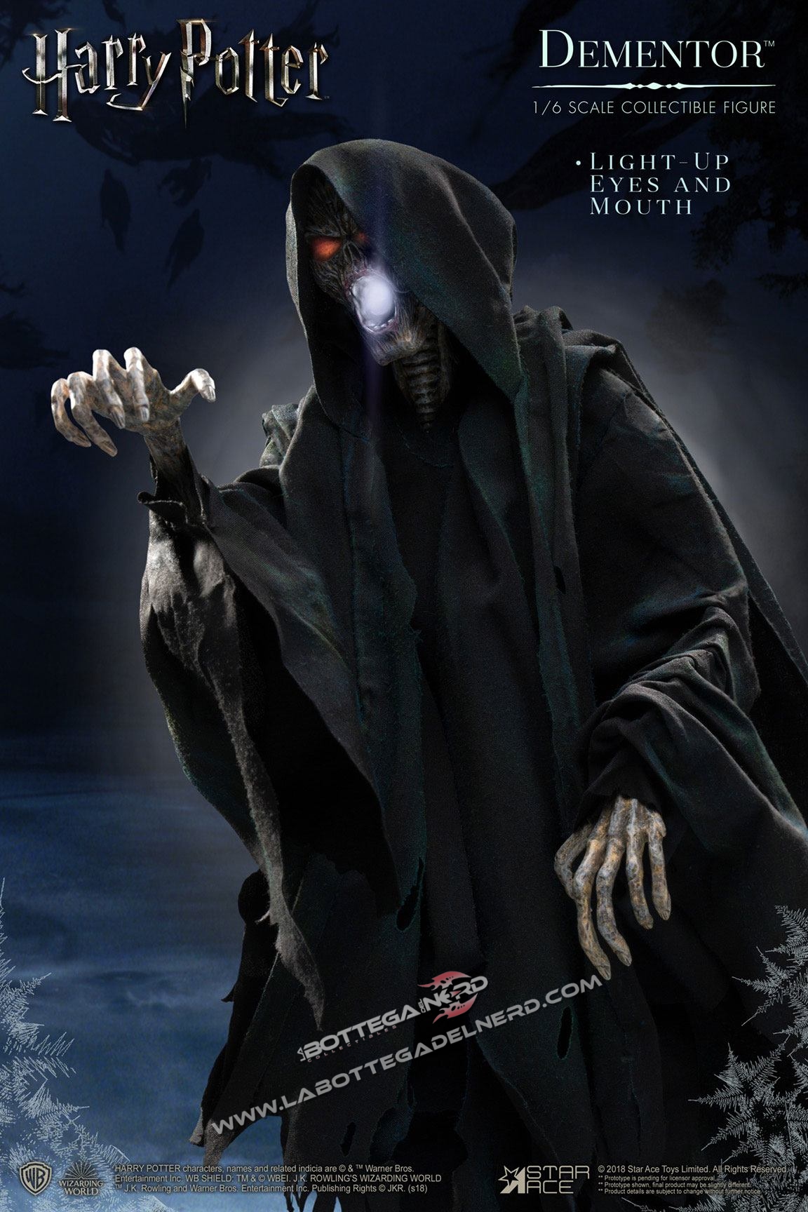 Harry Potter - Action Figure 1/6 Dementor DELUXE - immagine 2