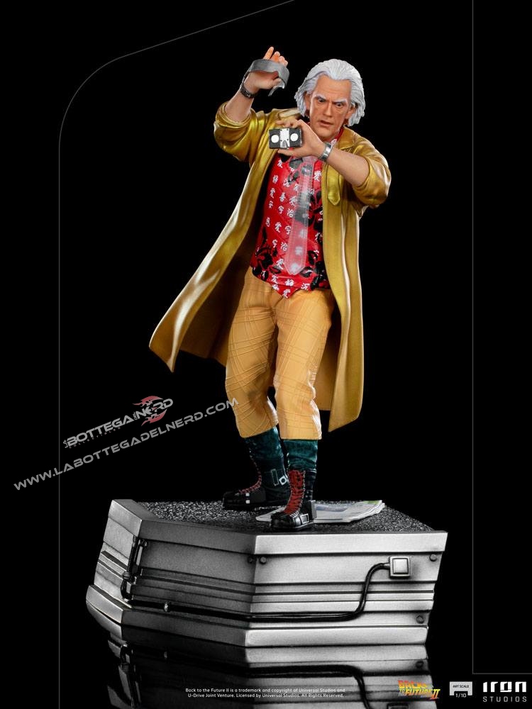 Back to the Future II - Art Scale Statue 1/10 Doc Brown 25cm - immagine 7