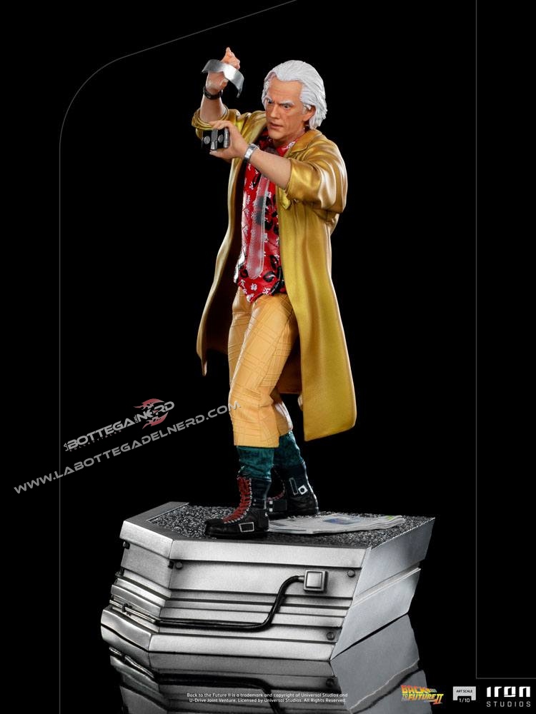 Back to the Future II - Art Scale Statue 1/10 Doc Brown 25cm - immagine 6