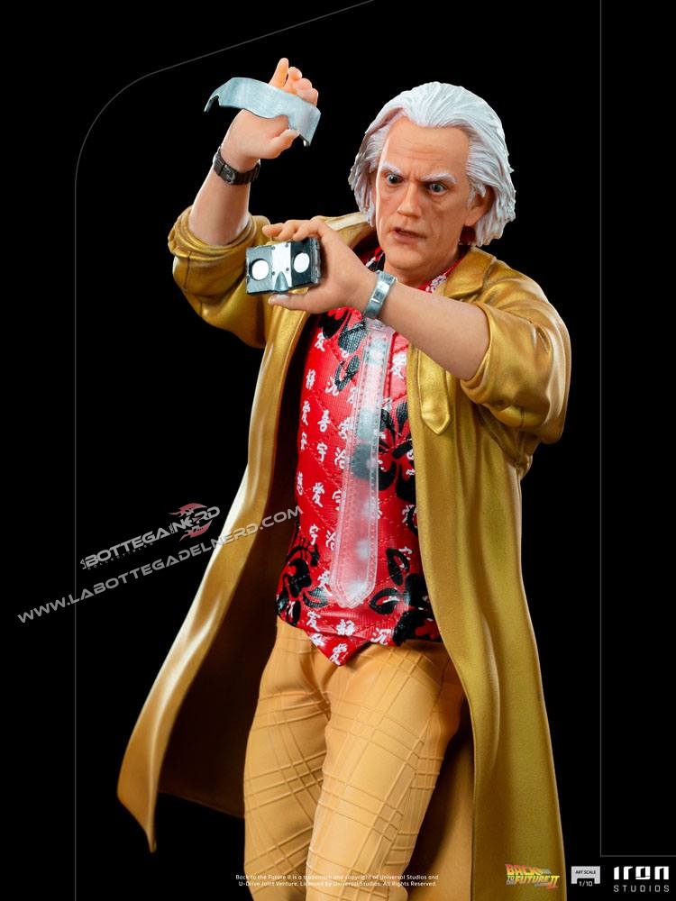 Back to the Future II - Art Scale Statue 1/10 Doc Brown 25cm - immagine 5