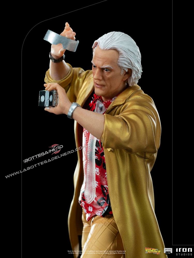 Back to the Future II - Art Scale Statue 1/10 Doc Brown 25cm - immagine 4