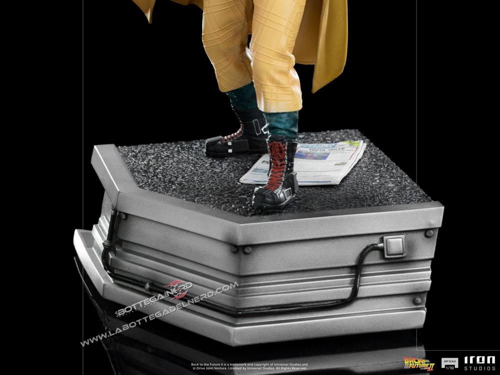 Back to the Future II - Art Scale Statue 1/10 Doc Brown 25cm - immagine 3