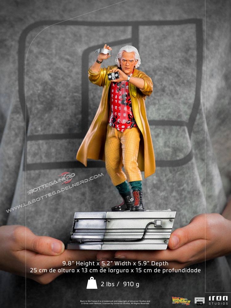 Back to the Future II - Art Scale Statue 1/10 Doc Brown 25cm - immagine 8