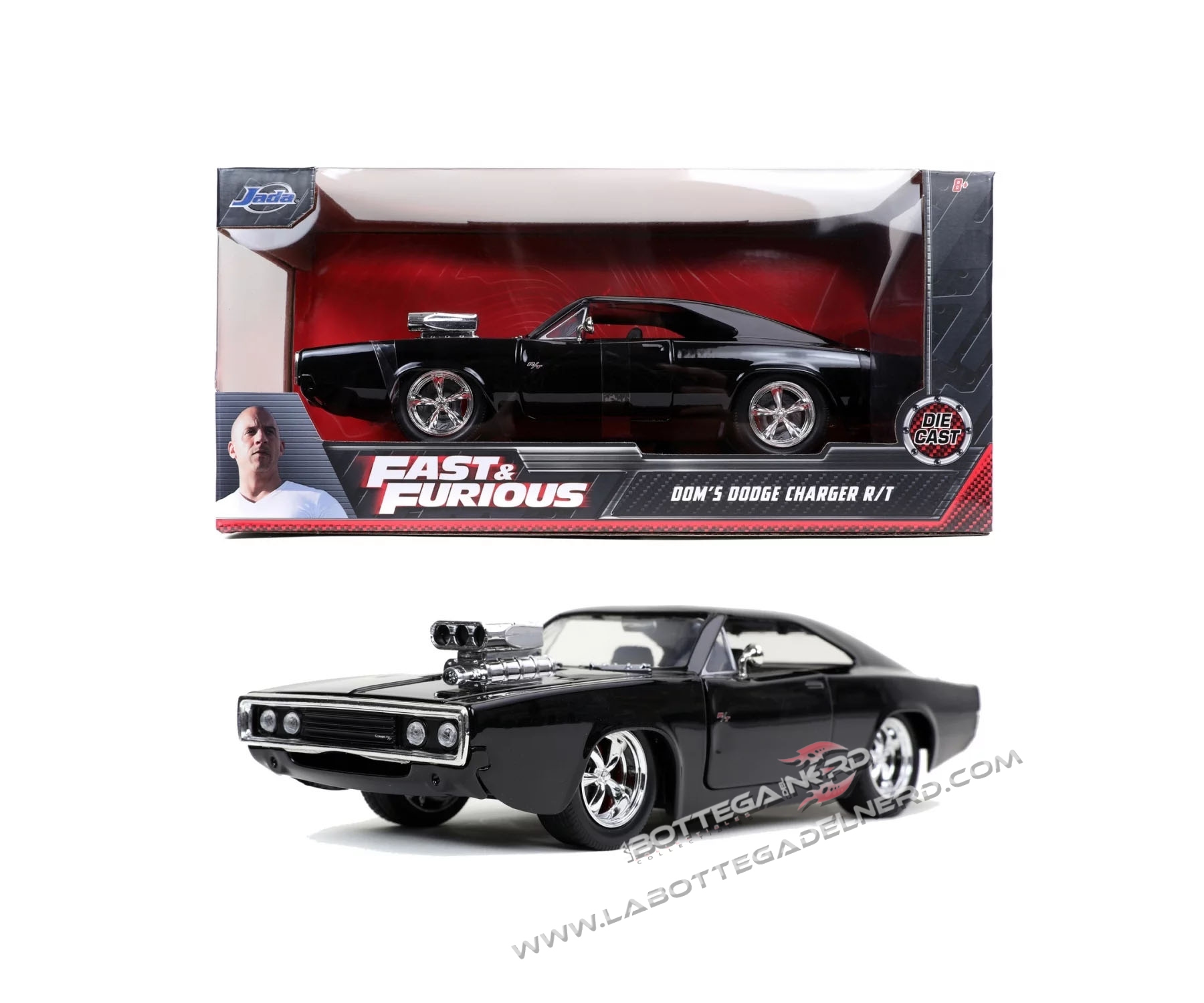 FAST & FURIOUS - 1970 Dodge Charger Street 1:24 - immagine 6