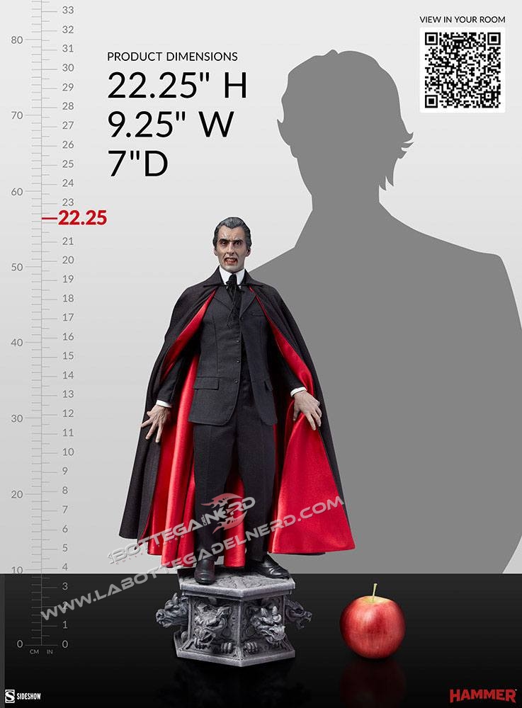 Dracula - Premium Format Statue Dracula (Christopher Lee) 56cm - immagine 9