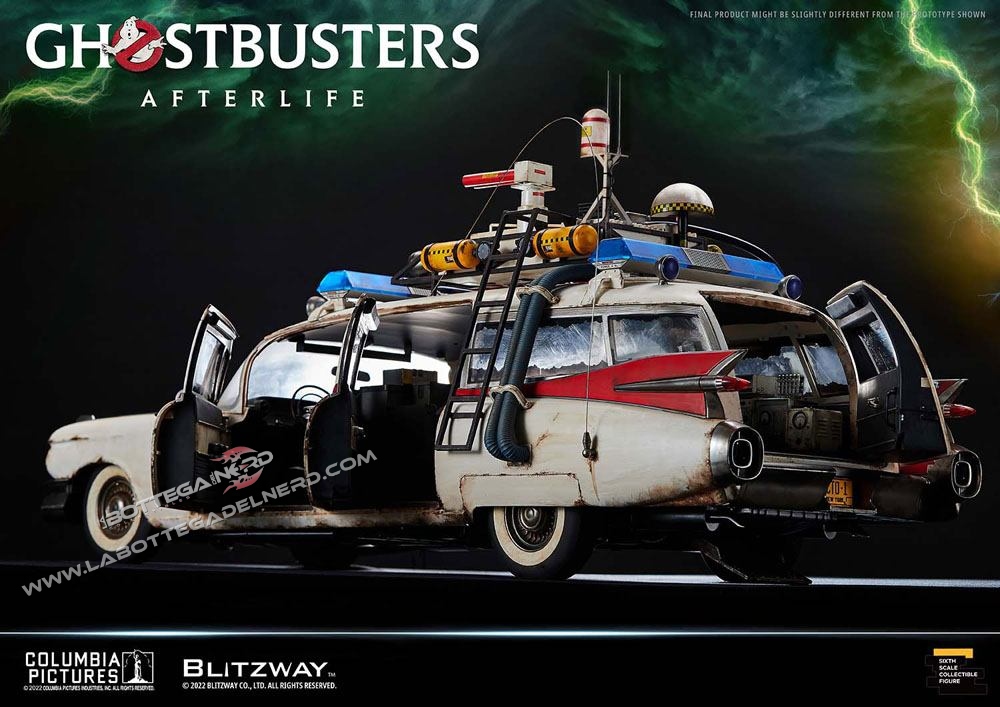 Ghostbusters: Afterlife - Vehicle 1/6 ECTO-1 1959 Cadillac 116cm - immagine 5