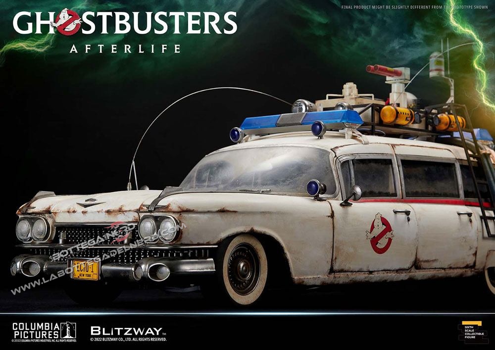 Ghostbusters: Afterlife - Vehicle 1/6 ECTO-1 1959 Cadillac 116cm - immagine 3