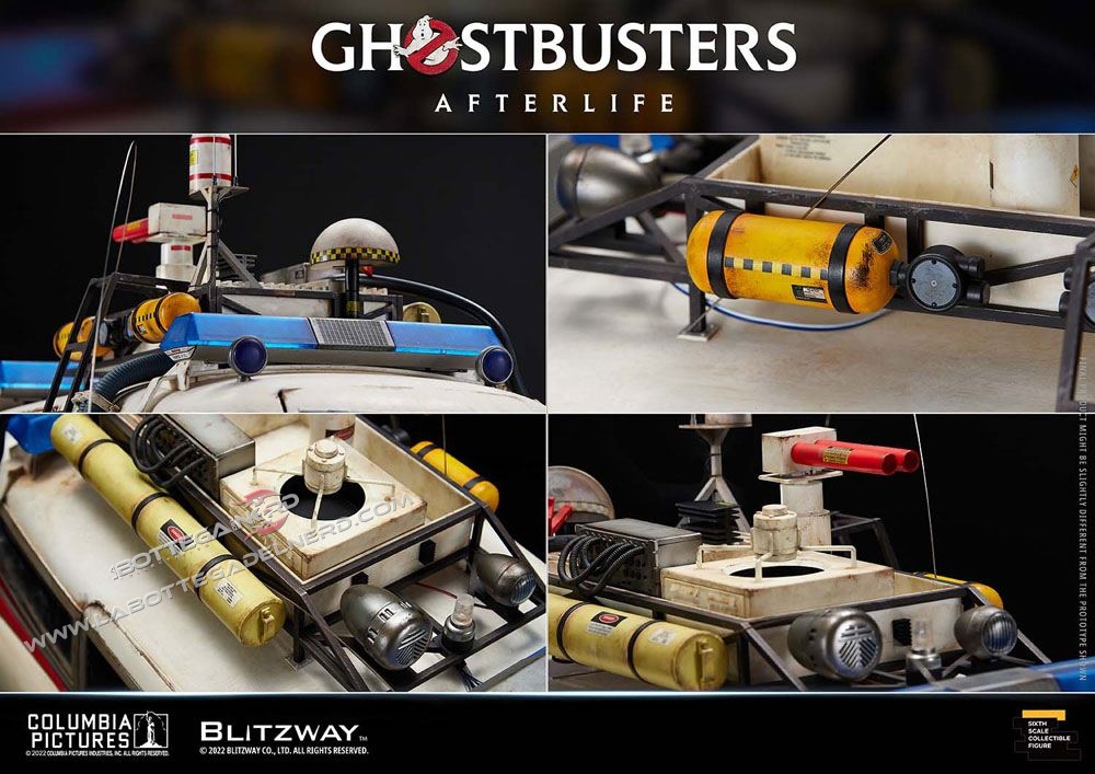 Ghostbusters: Afterlife - Vehicle 1/6 ECTO-1 1959 Cadillac 116cm - immagine 11