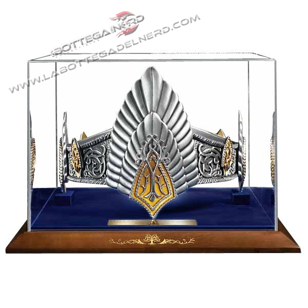 Il Signore degli Anelli - Replica Corona Aragorn The King Elessar Crown - immagine 4